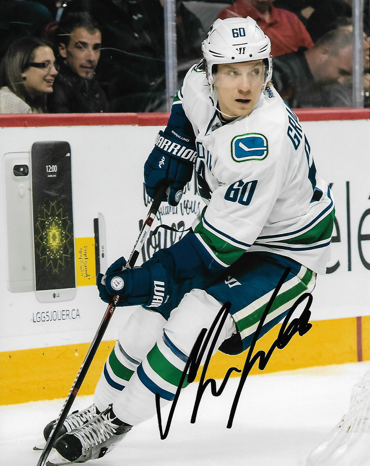 Vancouver Canucks Markus Granlund Autographed Signed 8x10 Photo Poster painting COA