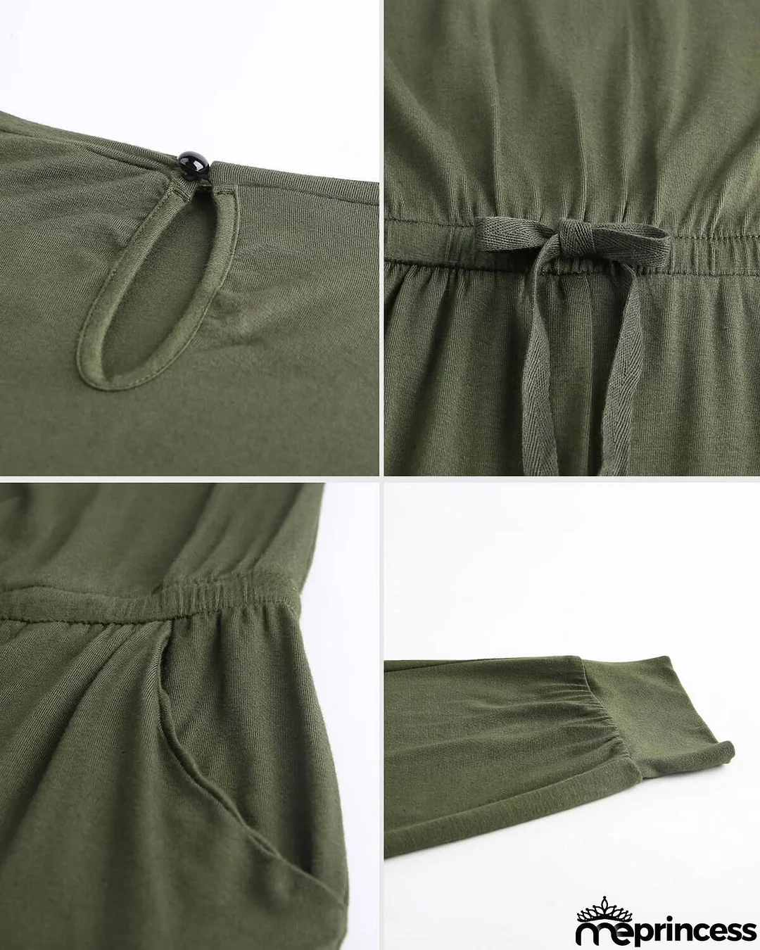 Women's Loose Fit Off Shoulder Jumpsuit Rompers with Pockets