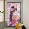 Girl Back-11CT Stamped Cross Stitch 40*70cm/15.75*27.56in(Big Size) tapestrymarket