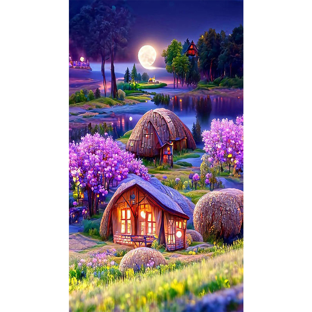 

Dream Garden - Round Drill Diamond Painting - 40*60CM (Big Size), 501 Original