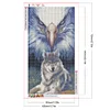Eagle Wolf-Full Round Diamond Painting(70*40cm)