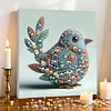 uk.everydayedeals DIY Pearl Painting With Frame - Handmade Self-Adhesive Pearls - Bird(30*30cm)