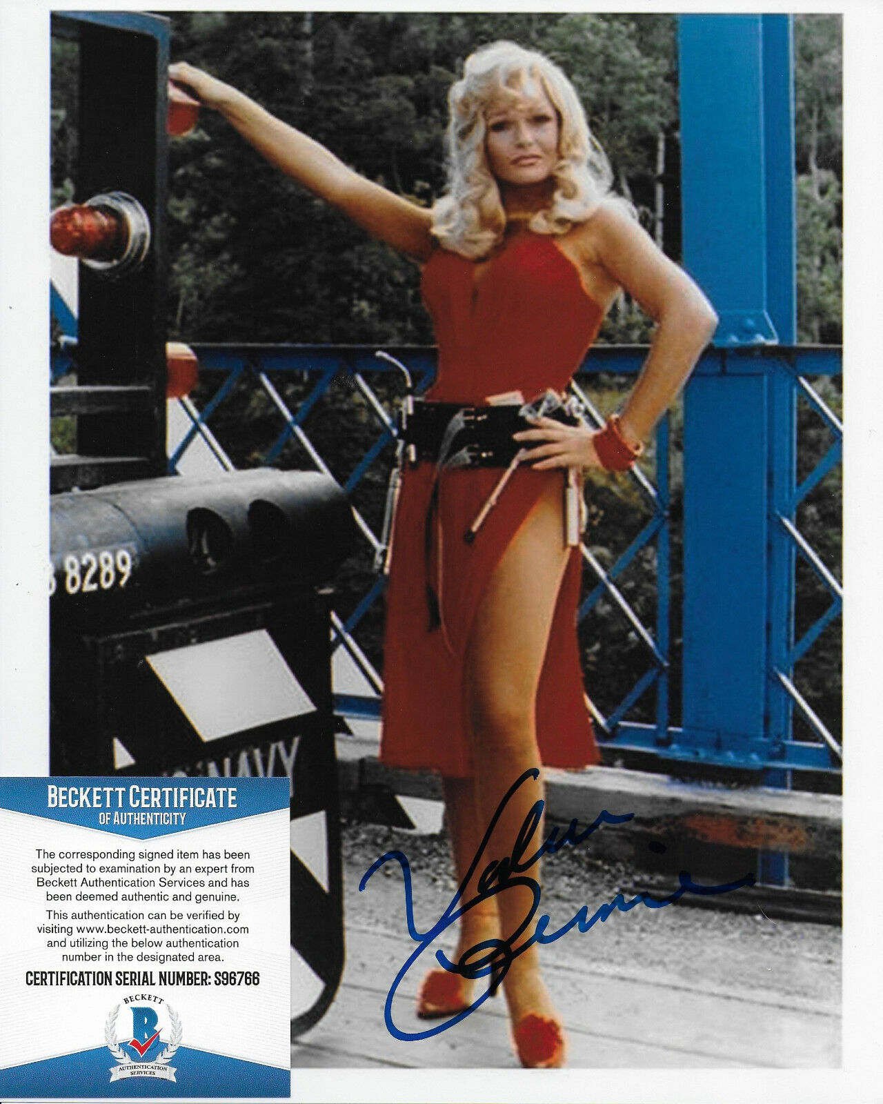 Valerie Perrine Superman Original Autographed 8X10 Photo Poster painting #2 w/Beckett COA