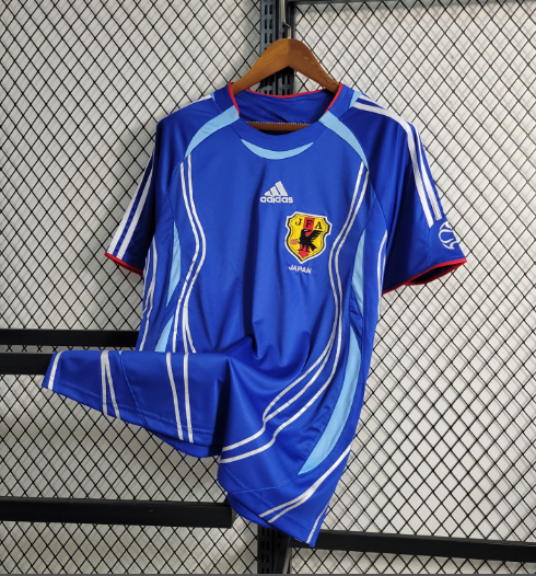 Retro 2006 Japan Home Football T-Shirt Thai Quality