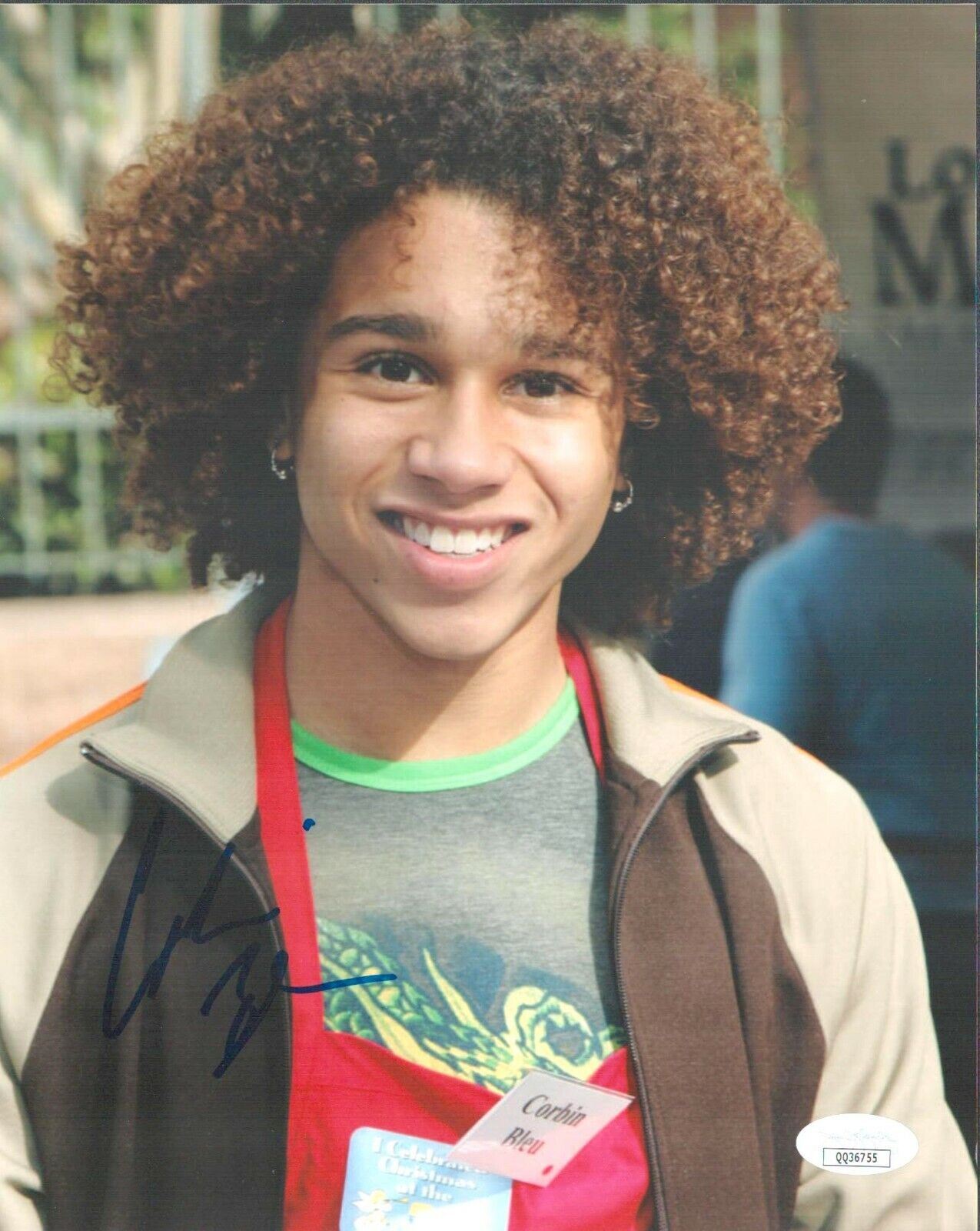 CORBIN BLEU Signed HIGH SCHOOL MUSICAL 8x10 Photo Poster painting Autograph JSA COA Cert