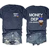 Money Debt Los Angeles Dodgers Tee