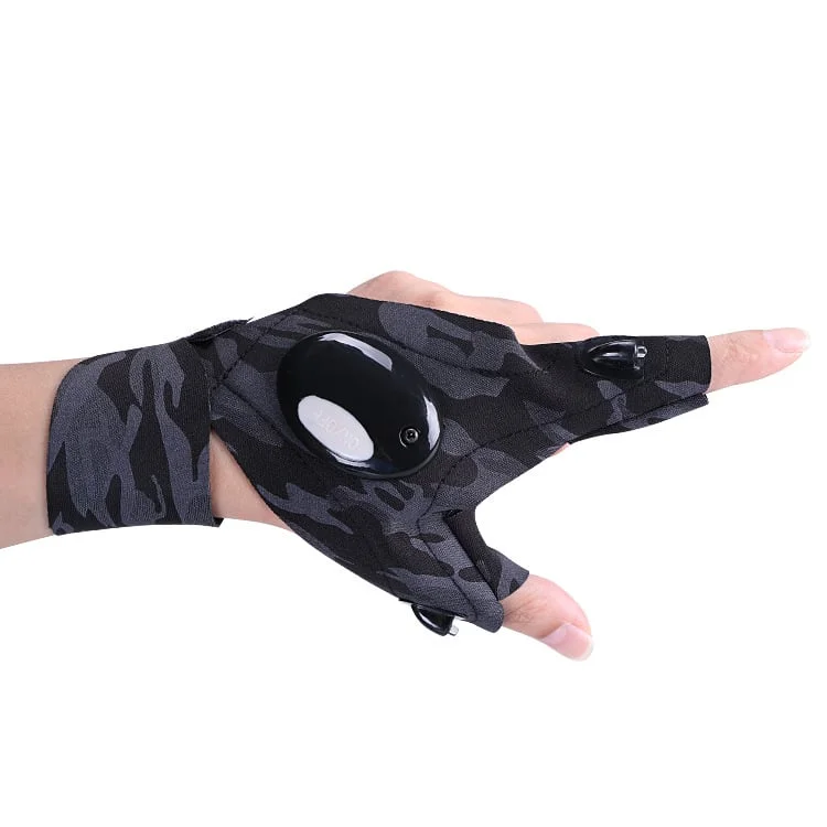 LED Gloves with Waterproof Lights - tree - Codlins