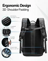 Vacuum Compression Large  Capacity Business Travel Backpack Wet Separation Waterproof 17 Inch Backpack
