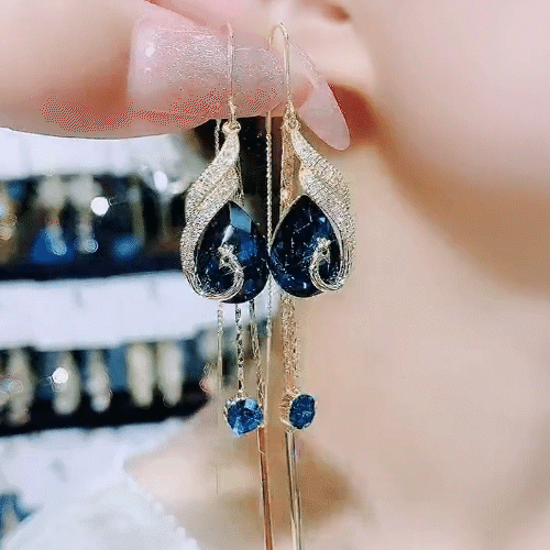 Last Day Special Sale 49% OFF - 🦚Peacock Earrings✨