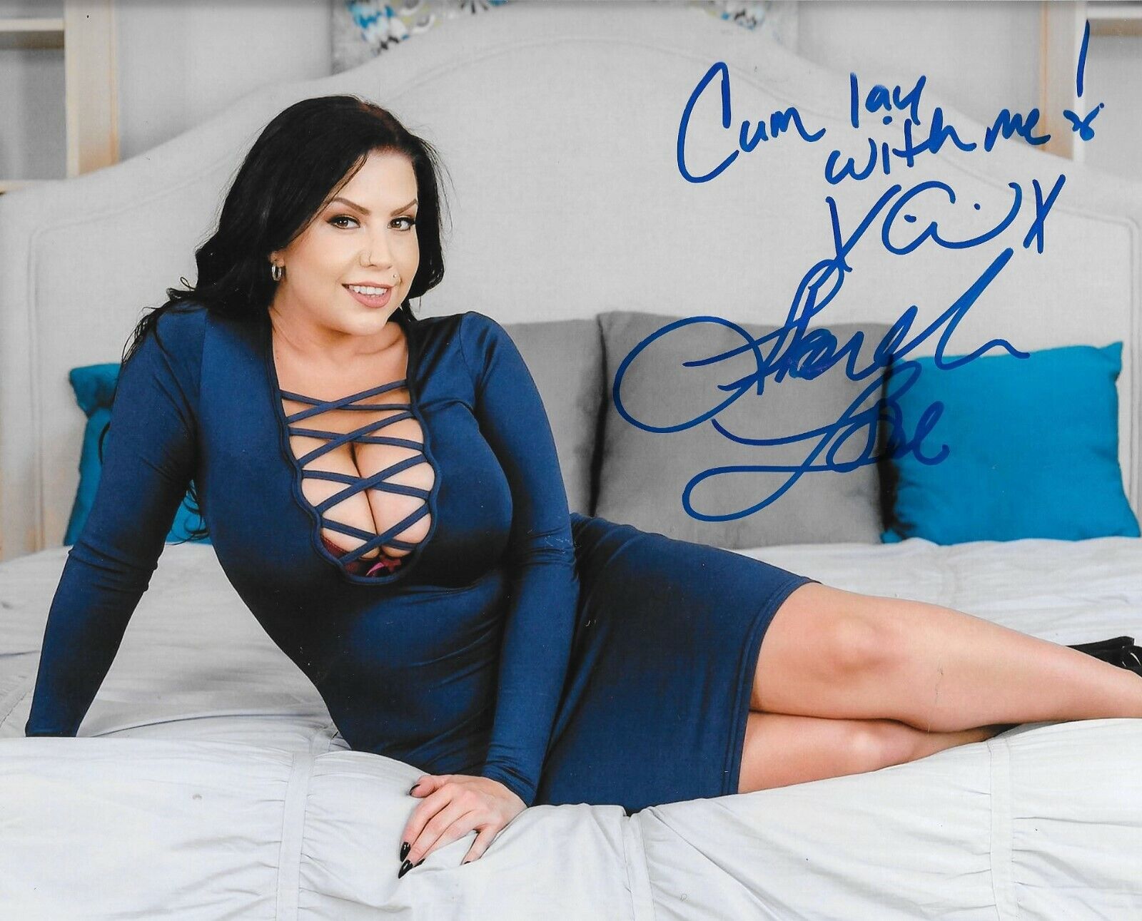 Sheridan Love Adult Video Star signed Hot 8x10 Photo Poster painting autographed Proof 3