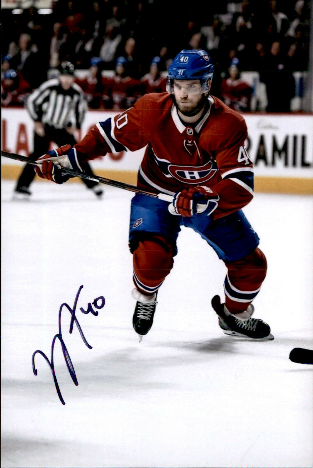 Joel Armia SIGNED autographed 4x6 Photo Poster painting MONTREAL CANADIENS #3