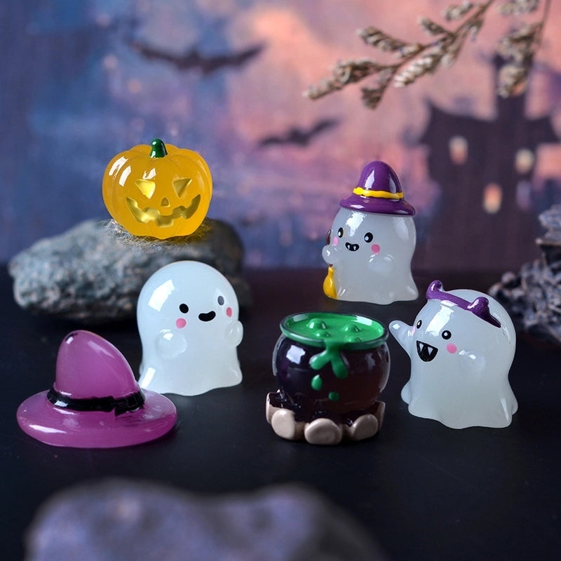 Halloween Minimalist Color Block Resin Festival