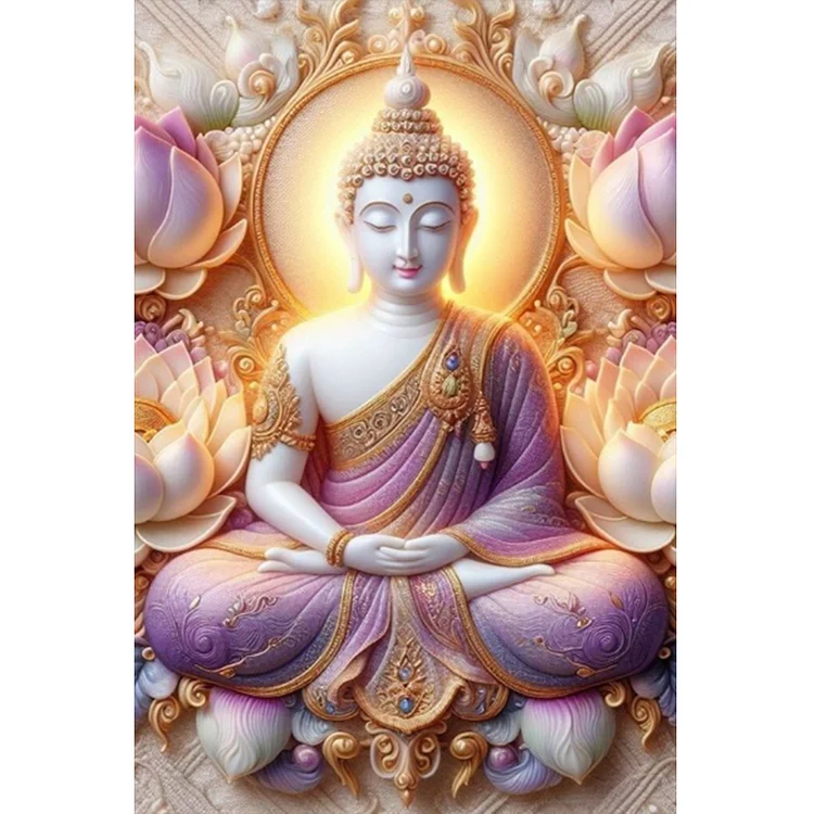 Buddha - Full Round Drill Diamond Painting - 40*60CM(Canvas)