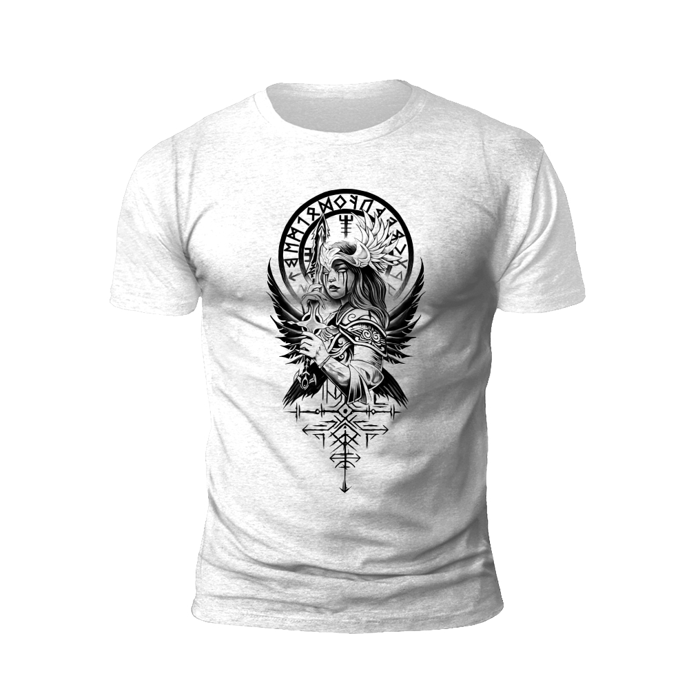 Norse Divinity: Valkyrie's Vigil T-shirt