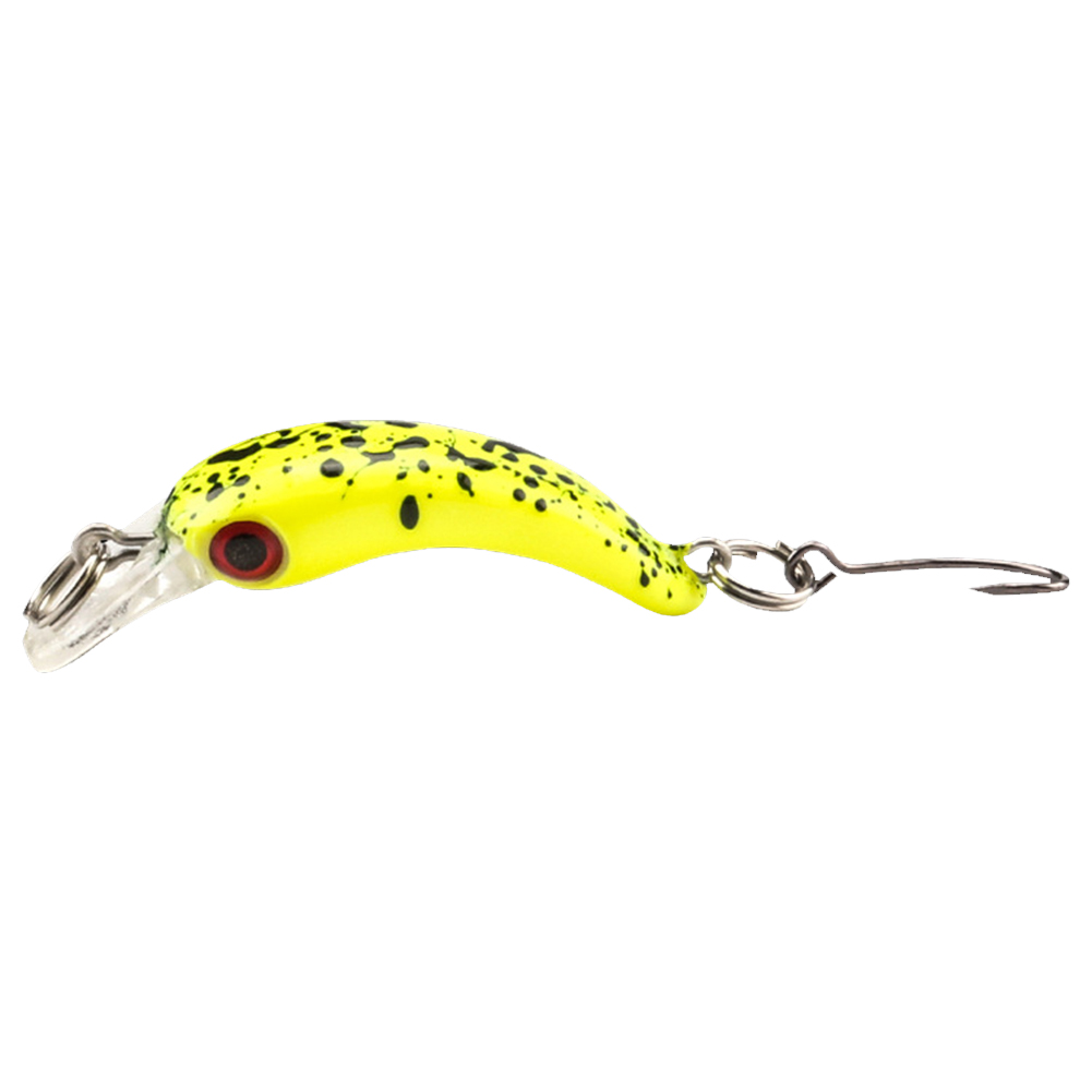 

4cm 1.5g Mini Fishing Lure Minnow Wobblers Crankbait Bass Baits, 501 Original