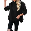 Sherpa Winter Turtleneck Top Sweatshirt For Women