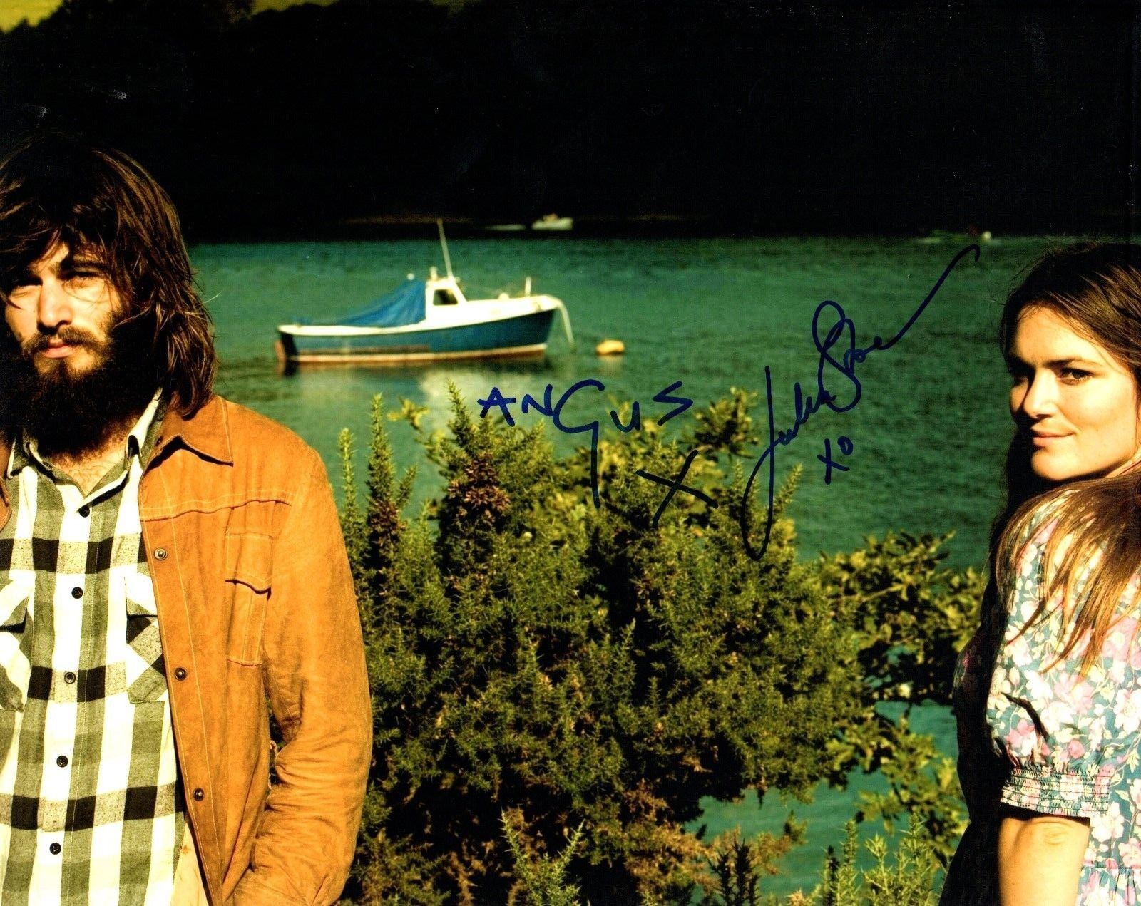 GFA Indie Pop Group * ANGUS AND JULIA STONE * Signed 8x10 Photo Poster painting AD4 PROOF COA