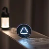 Outdoor Camping Atmosphere LED Night Light Backpack Light Cold And Warm Light Hexagonal Star Light