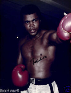 MUHAMMAD ALI Signed Photo Poster paintinggraph - World Heavyweight BOXING Champion - preprint