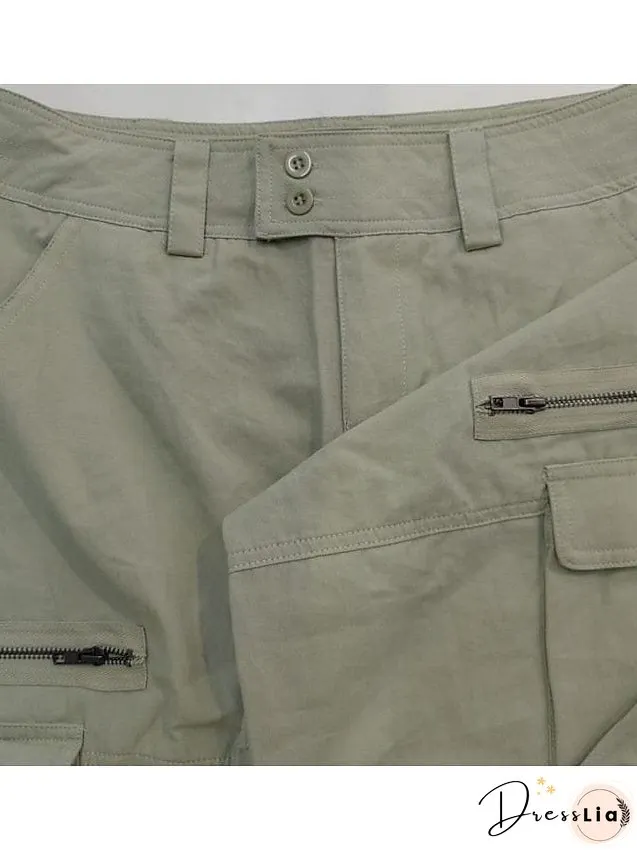 Contemporary Black Cargo Pants