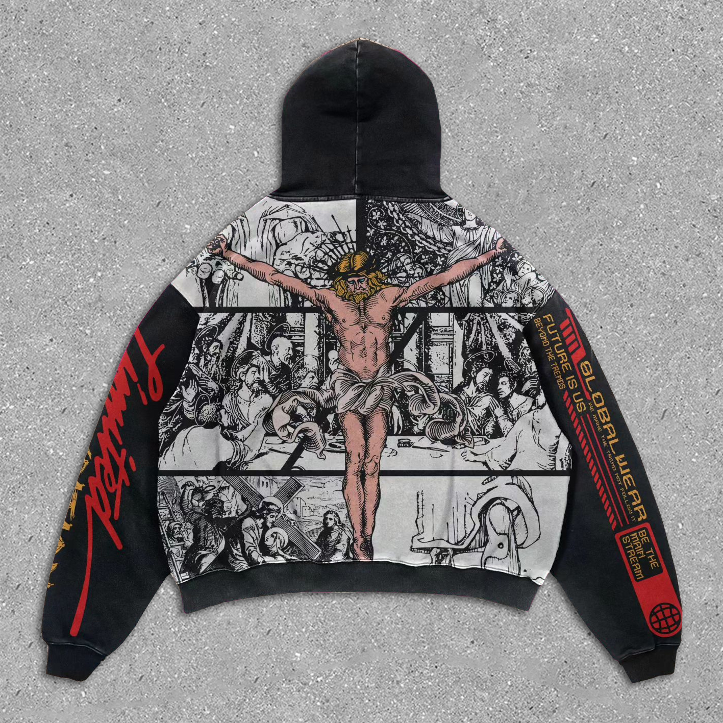 Jesus Christ Vintage Hoodie