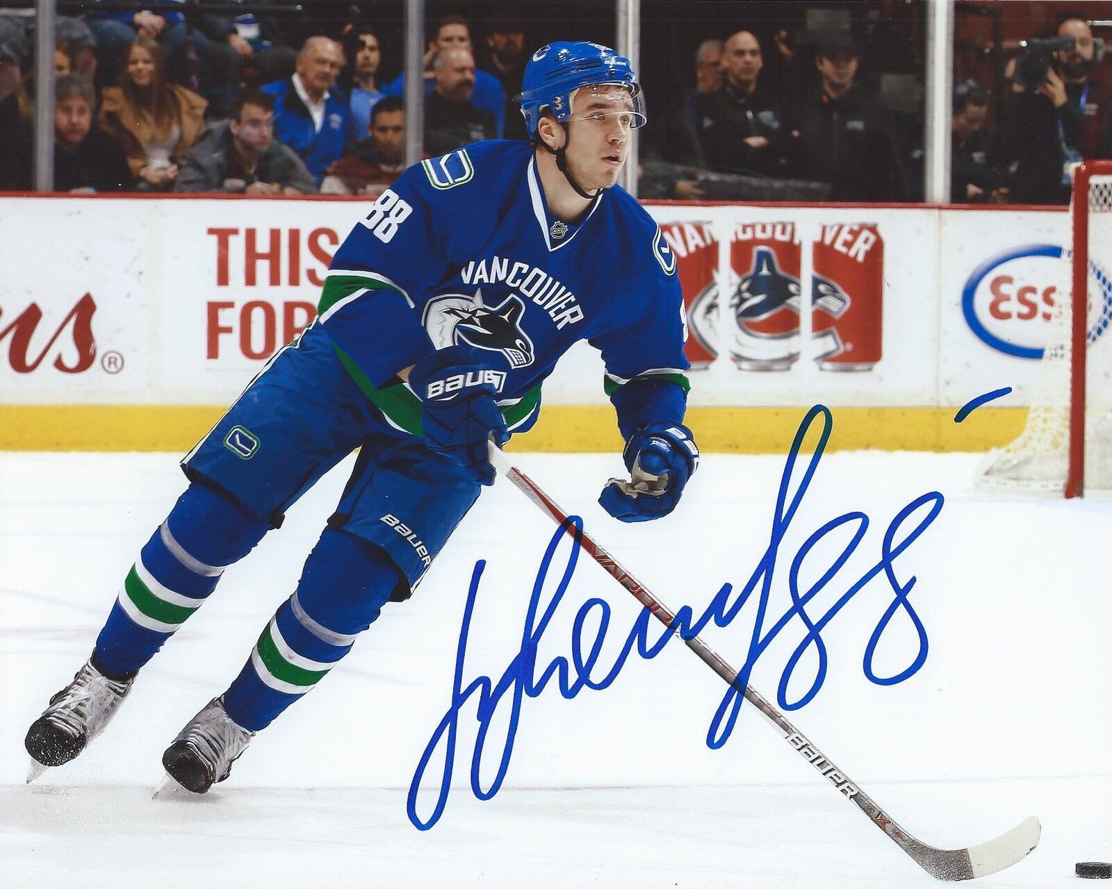 Nikita Tryamkin Signed 8x10 Photo Poster painting Vancouver Canucks Autographed COA