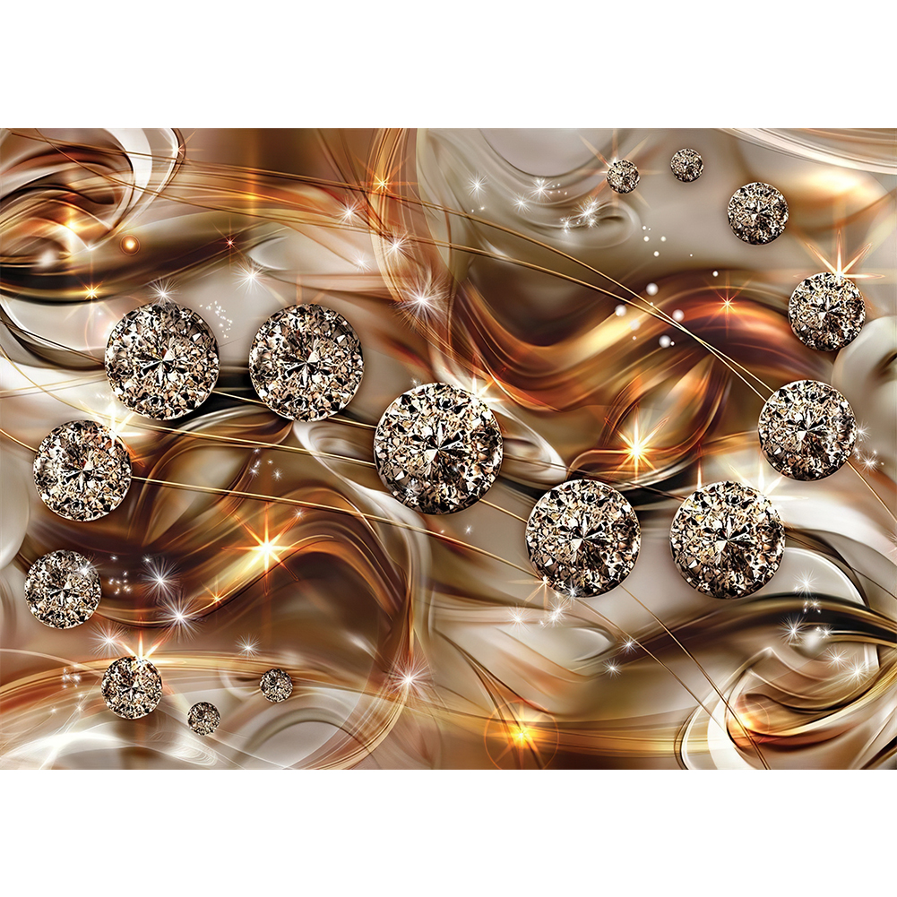 

Flowing Gold - Round Drill Diamond Painting - 40*30CM, 501 Original