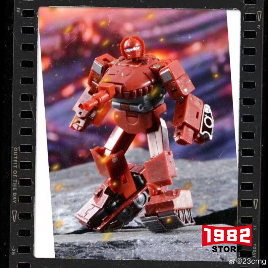 Galaxy Toys G1 Transformers Mini02 Armored Wizard Alloy Action Figure Collectible Model Premium Quality Gift for Fans Boys and Adults