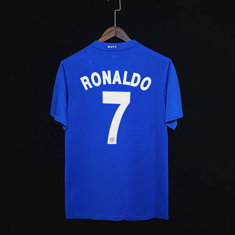 Manchester United Cristiano Ronaldo 7 Retro Away Trikot 2007-2008