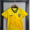1994 Retro Kids Size Brazil Home Soccer Jersey 