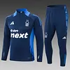 2024/2025 Nottingham Half-Pull Training Suit Royal Blue Football Jersey 1:1 Thai Quality Set