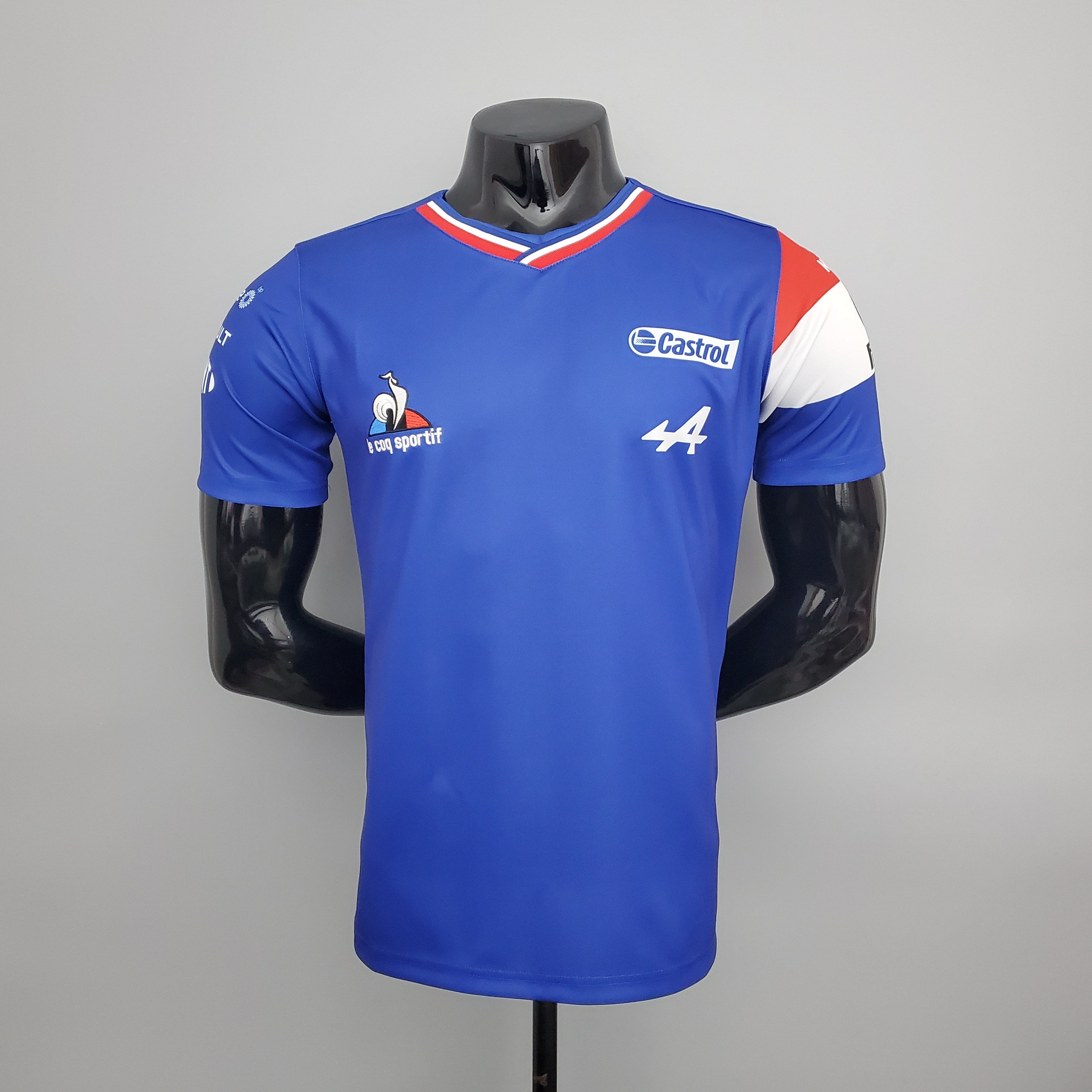 Formule 1 Maillot Alpine  2022 Maillot De Fou, site maillot de foot pas cher