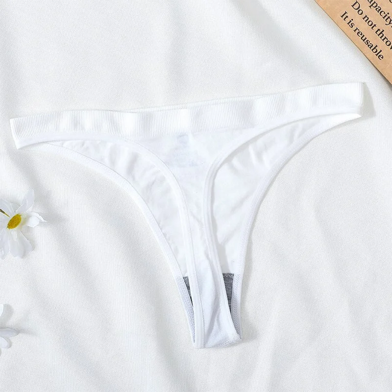 M-XL Women's Thongs G-string Female Sexy Panties Sexy Underwear Cotton Briefs Low Waist Brazilian Thong Ladies Intimate Lingerie