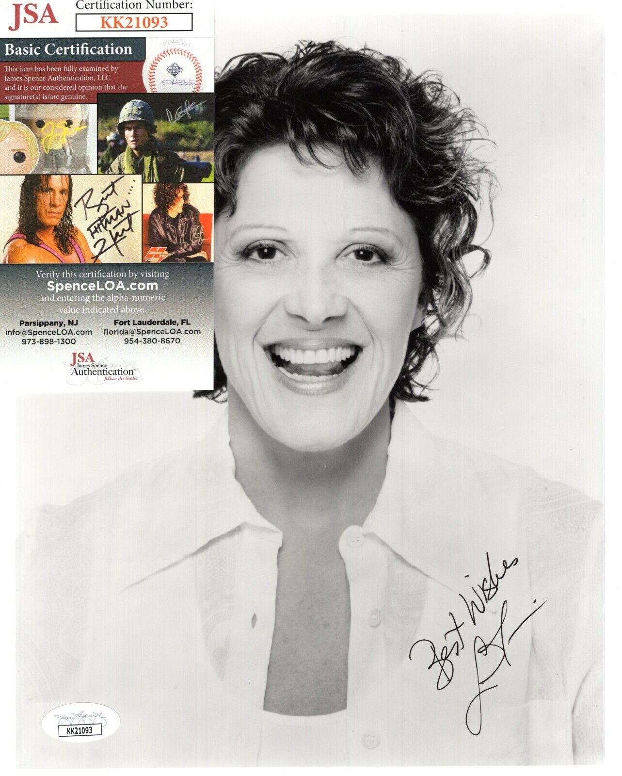 Linda Lavin Actress Singer Hand Signed Autograph 8x10 Photo Poster painting with JSA COA