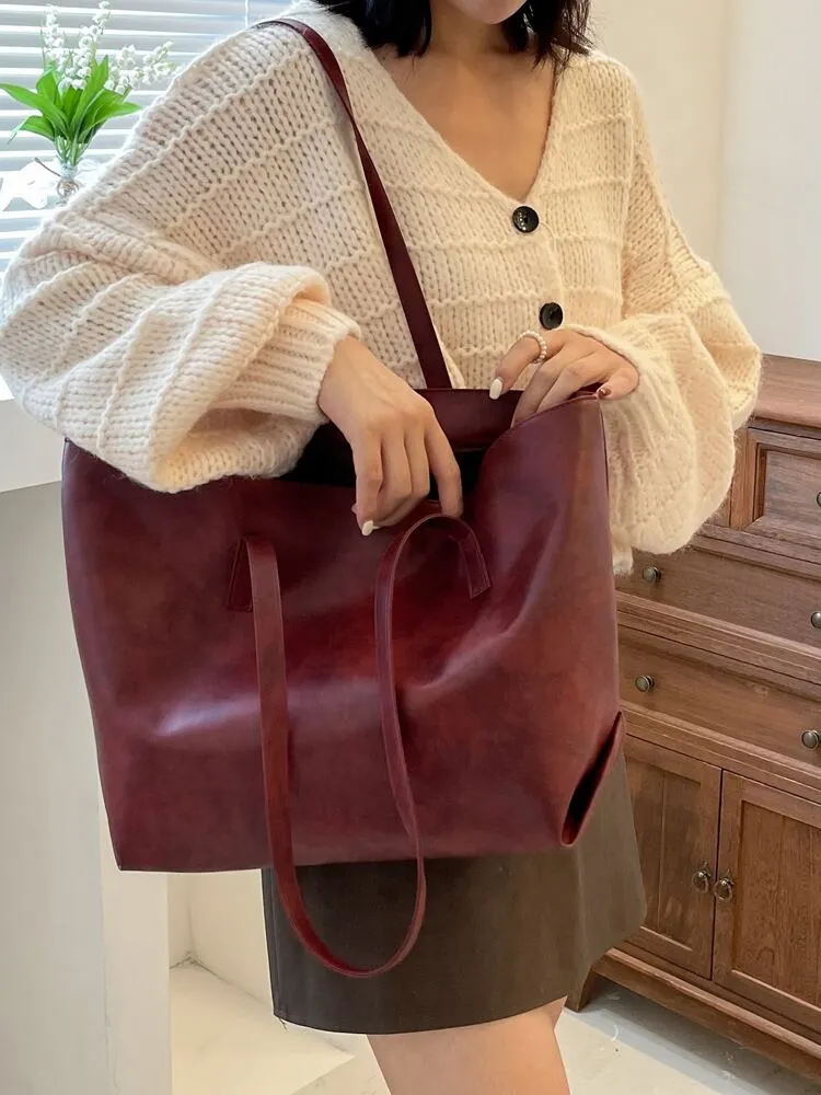 Large Capacity Shoulder Tote Bag