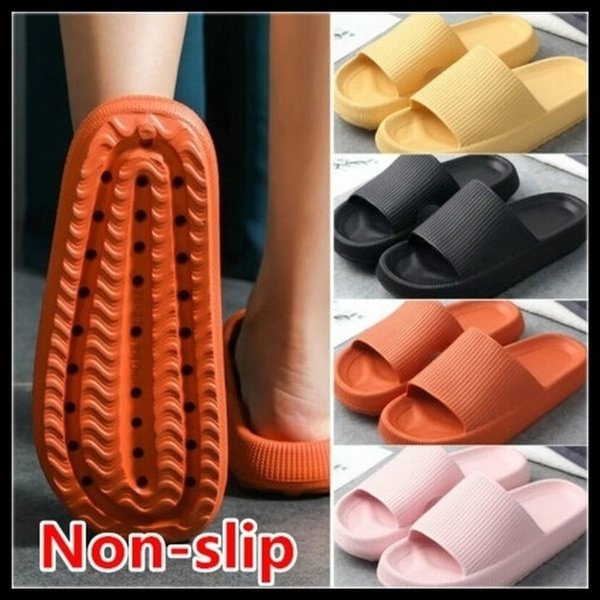 36-45 New Couples Slipper Fashion Super Soft Home Slippers Indoor Non-Slip Sandals Anti-Slip Thick Sole Summer Slippers For Women Men - Shop Trendy Women's Fashion | TeeYours
