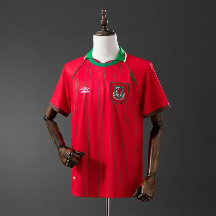 Wales 1994/96 Retro Home Football Jersey