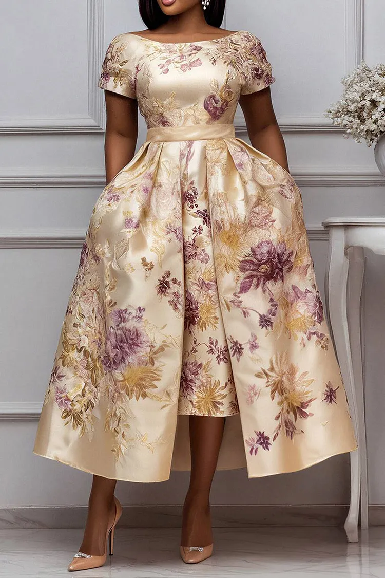 champagne plus size dress short Plus Size One Shoulder Satin Drape Mini Dress in Champagne 24