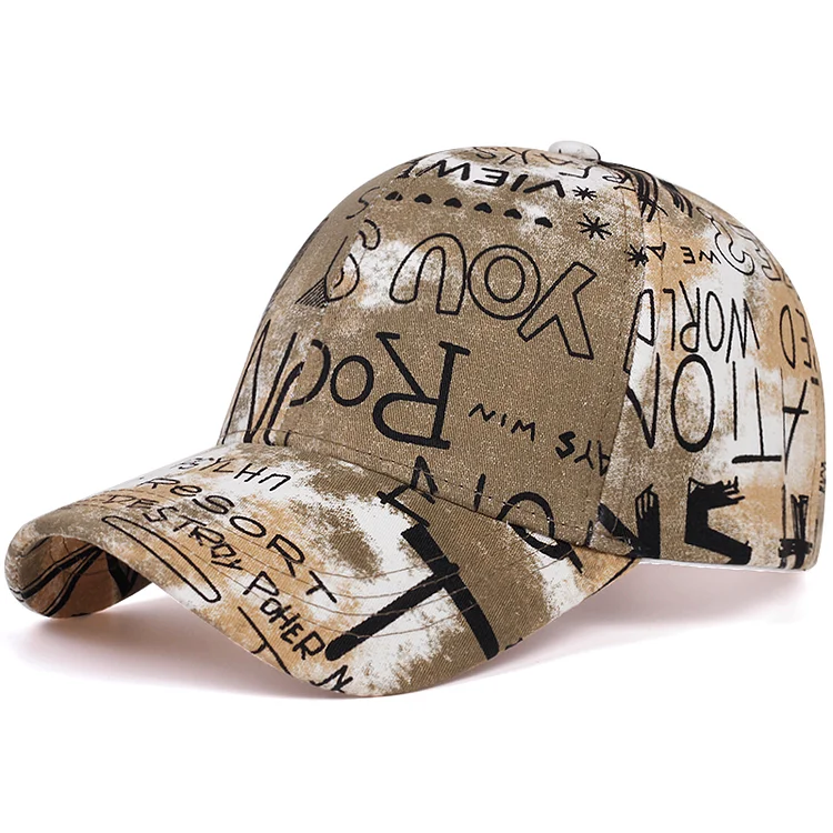 Hip-Hop Outdoor Graffiti Adjustable Baseball Caps at Hiphopee