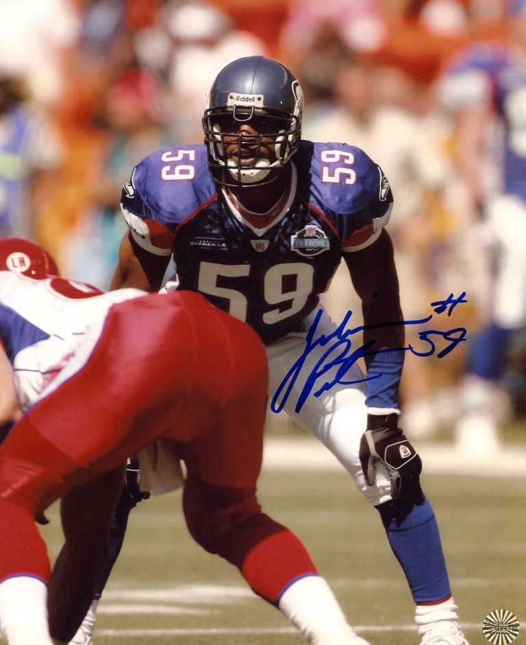 Julian Peterson Seattle Seahawks Autographed Signed 8x10 Photo Poster painting CFS