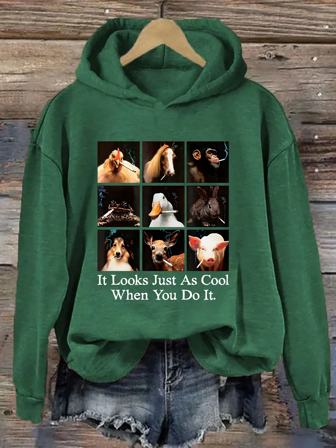 It Looks Just as Cool When You Do It Hoodie