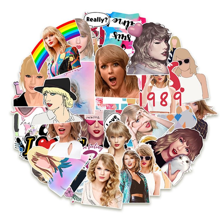 Taylor Swift stickers pack of 50
