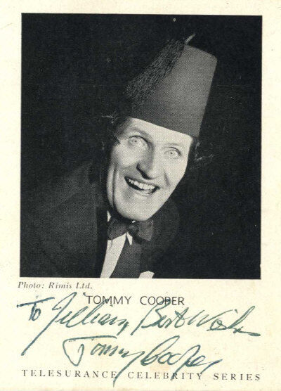 TOMMY COOPER - Signed Photo Poster paintinggraph - Comedy TV Magician - Preprint