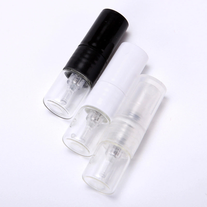 Perfume Sub-bottling 1ml Glass High-end Portable Direct Sample Sub-bottling Artifact Fine Spray Press Empty Bottle