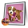 Diamond Painting-DIY Full Round Drill Cartoon Dog