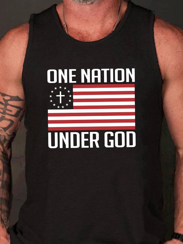 One Nation Under God Tank Top
