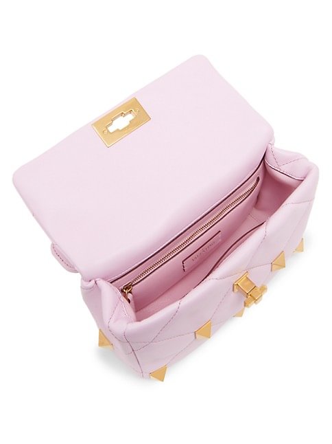 Valentino Garavani Roman Stud Small Leather Shoulder Bag 5 out of 5 Customer Rating