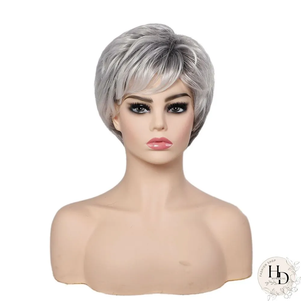 Wig Women's Chemical Fiber Short Wig Head Cover
