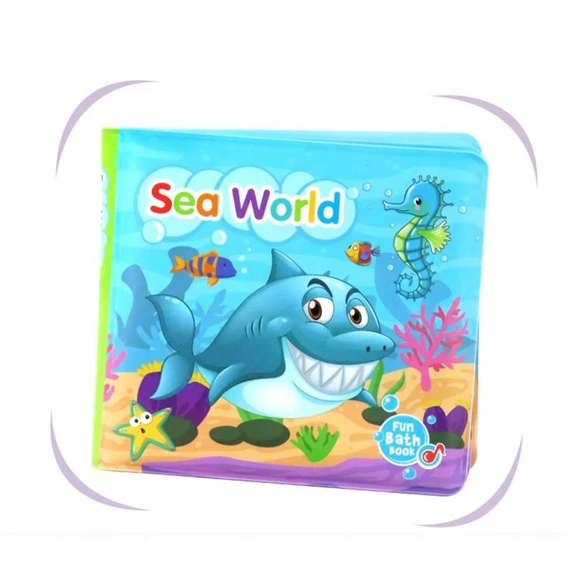 Bath Books Baby Education Toy Intelligence Development EVA Floating Cognize Book For new arrival
