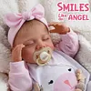 Silicone Realistic Lifelike Reborn Baby Girl Dolls 20-Inch For Gift